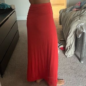 High Waist Maxi Skirt
